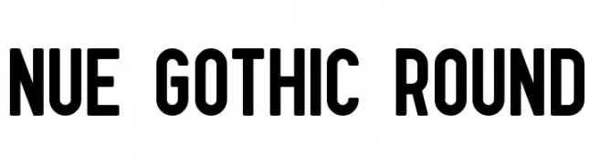 Nue Gothic Round  Fuentes Gratis Descargar