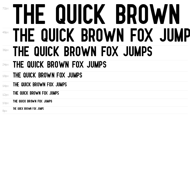 Nue Gothic Round Waterfall