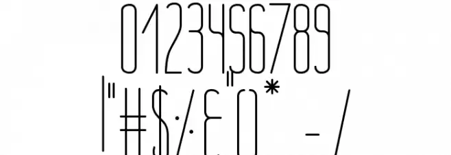 Nue Light Font Alte caractere