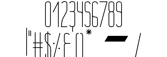 Nue Font OTHER CHARS