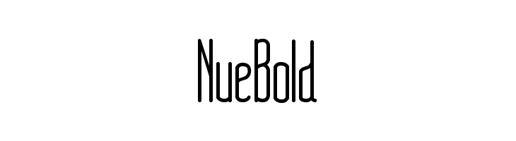 NueBold  les polices de caractères gratuit tlcharger