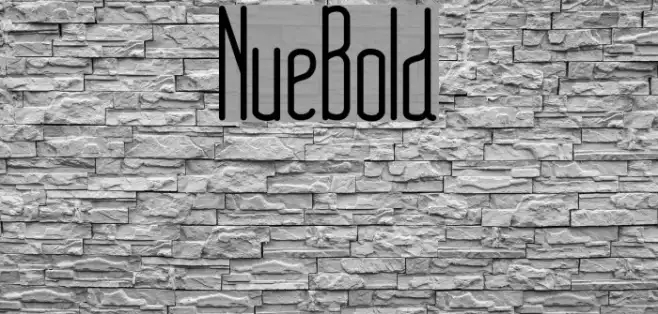 NueBold Example 1