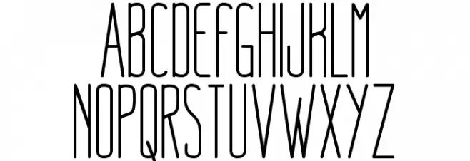 NueMedium Font Litere mari