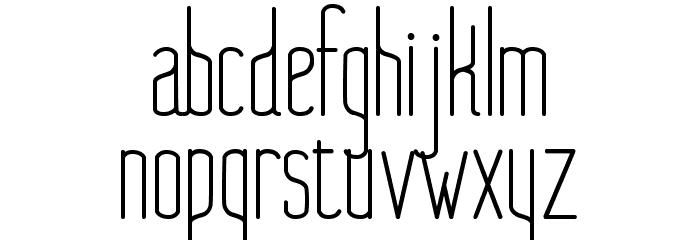 NueMedium Font LOWERCASE
