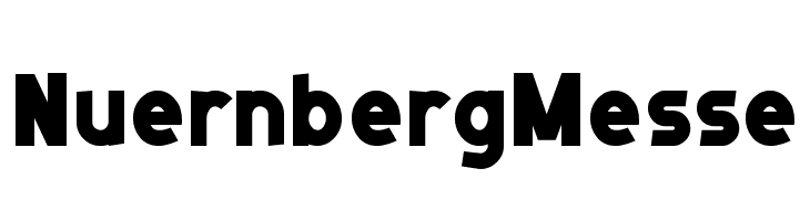Nuernberg Messe Font