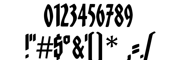 Nuernberg Font OTHER CHARS