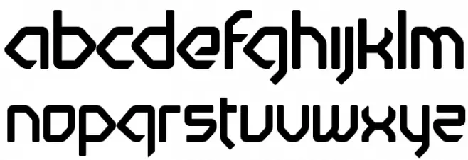 Nuetrina Font UPPERCASE