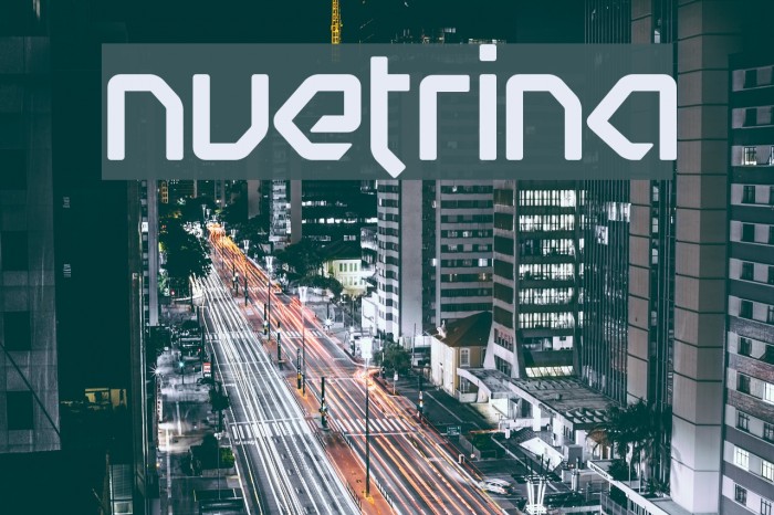 Nuetrina Font examples
