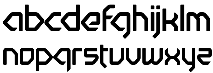 Nuetrina Font LOWERCASE