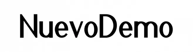 Nuevo Demo  Frei Schriftart Herunterladen
