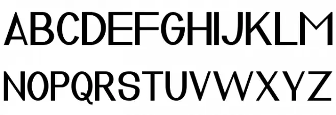 Nuevo Demo Schriftart Groß