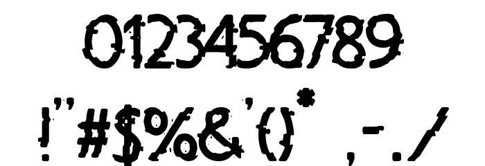 Nuevo Orden Nacional Font OTHER CHARS