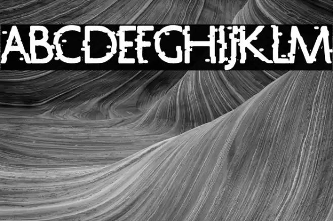 Nuevo Orden Nacional Font examples