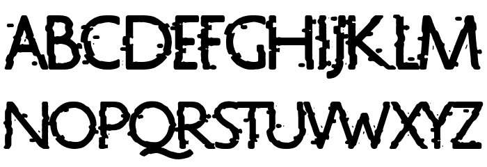 Nuevo Orden Nacional Font LOWERCASE