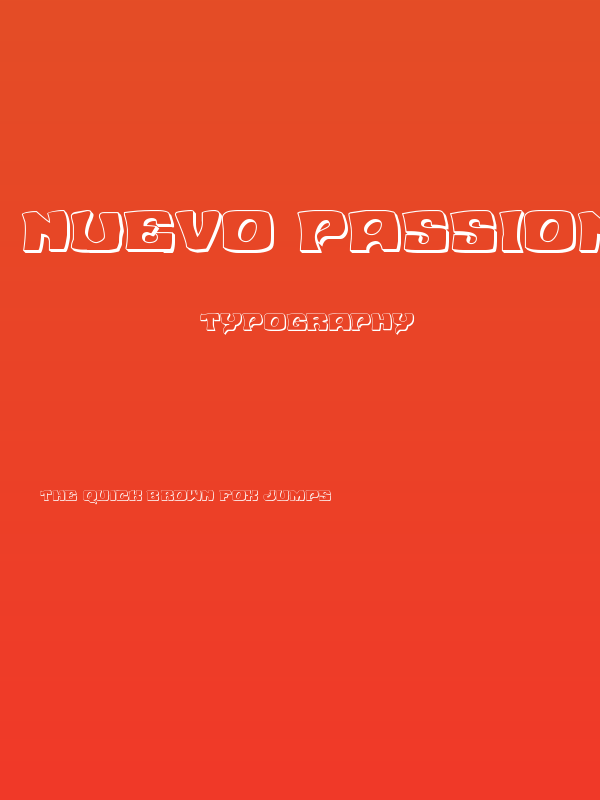 Nuevo Passion 3D Regular Poster