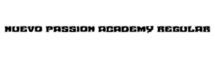 Nuevo Passion Academy Regular  les polices de caractères gratuit tlcharger