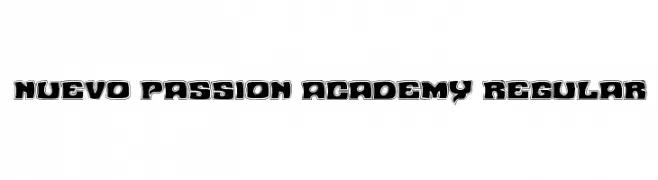 Nuevo Passion Academy Regular  Frei Schriftart Herunterladen