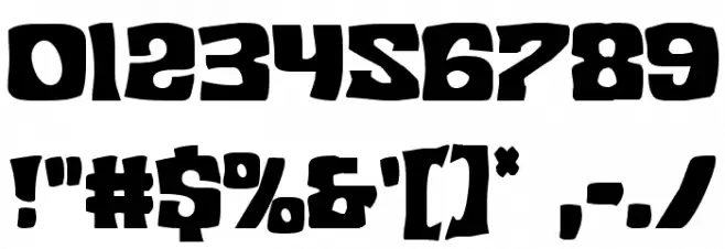 Nuevo Passion Condensed Font OTHER CHARS