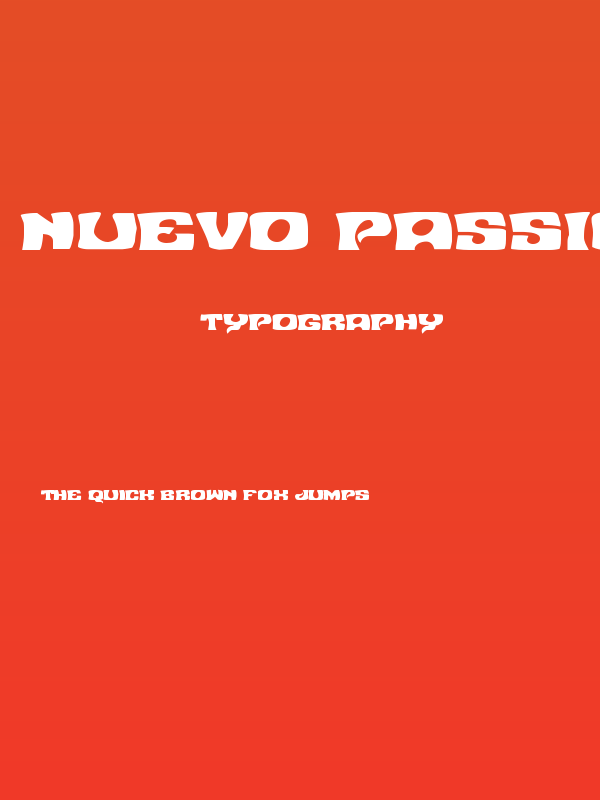 Nuevo Passion Expanded Poster