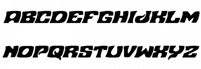 Nuevo Passion Italic Polices MAJUSCULES