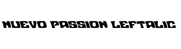 Nuevo Passion Leftalic  baixar fontes gratis