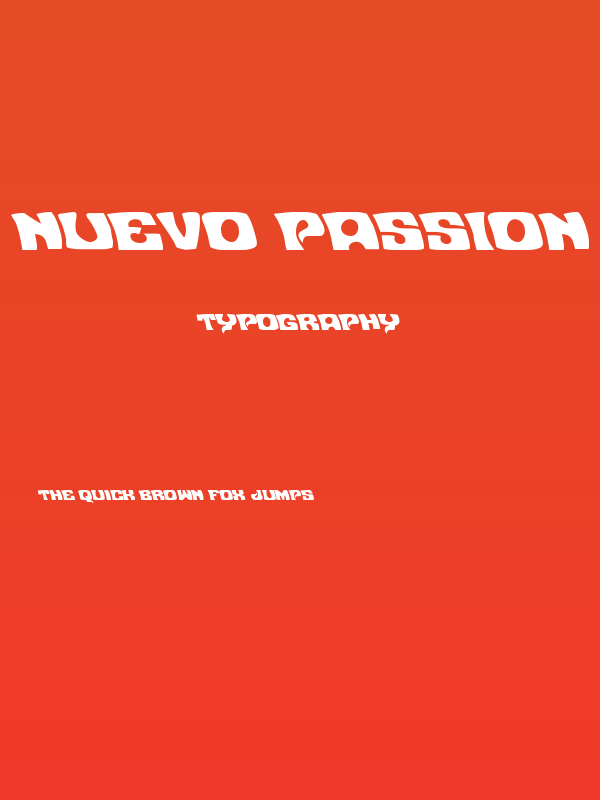 Nuevo Passion Leftalic Poster