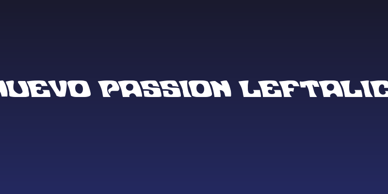 Nuevo Passion Leftalic Social Header
