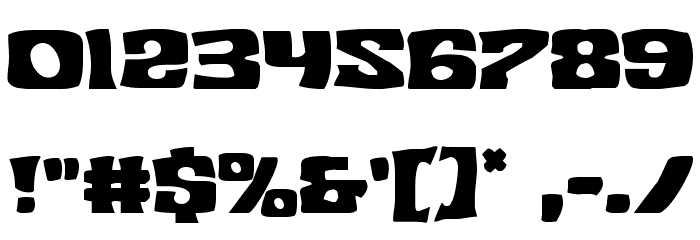 Nuevo Passion Regular Font OTHER CHARS
