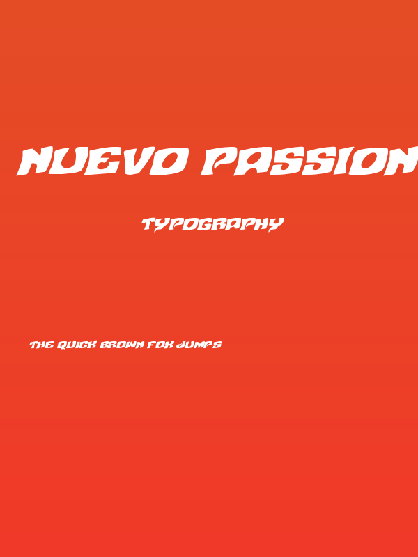 Nuevo Passion Rotalic Poster