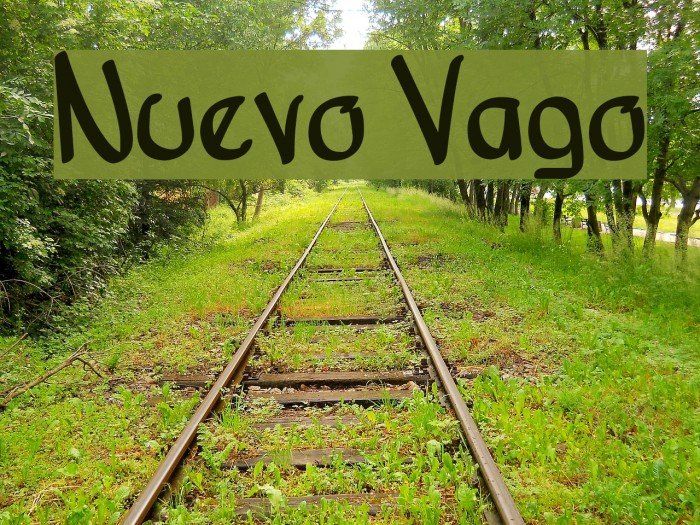 Nuevo Vago Font examples