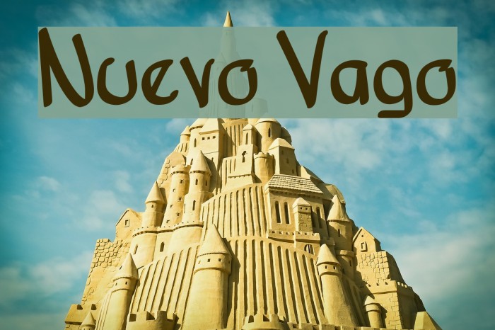 Nuevo Vago Font examples