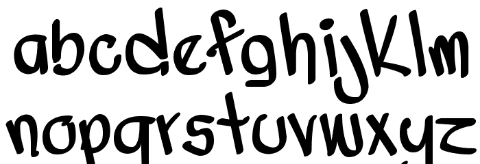 Nuevo Vago Font LOWERCASE