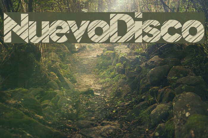 NuevoDisco Font examples