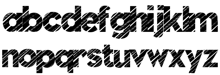 NuevoDisco Font LOWERCASE