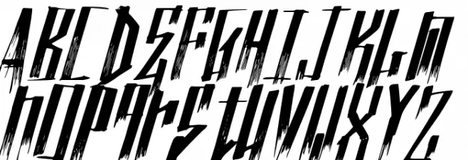 NuevoTrenta Schriftart Kleinbuchstaben