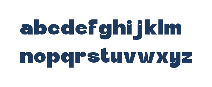 Nufal Demo Regular Lowercase