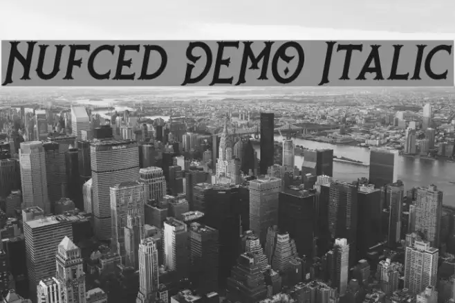 Nufced DEMO Italic Example 1
