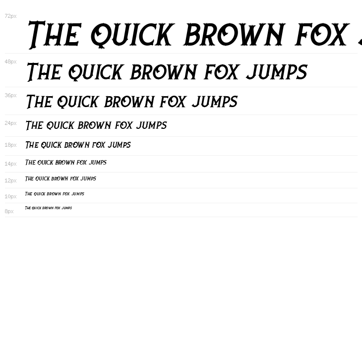 Nufced DEMO Italic Waterfall