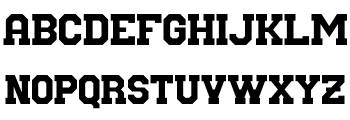 Nuffle Font LOWERCASE