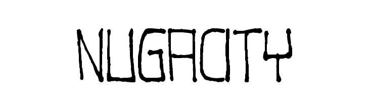 Nugacity  Скачать бесплатные шрифты