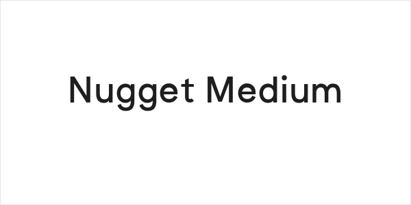 Nugget Medium Logo
