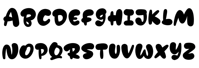 Nugget Font LOWERCASE