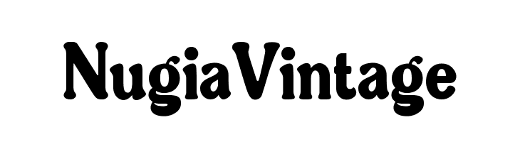 Nugia Vintage  Frei Schriftart Herunterladen