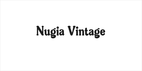 Nugia Vintage Logo