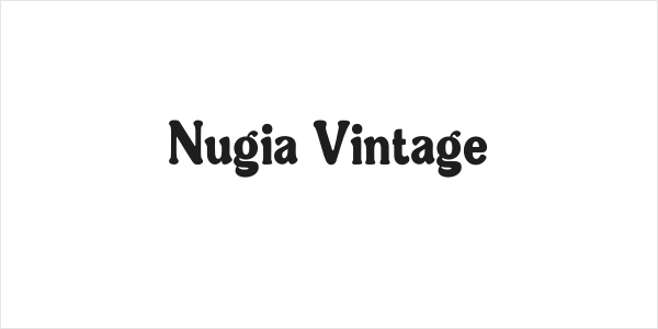 Nugia Vintage Logo