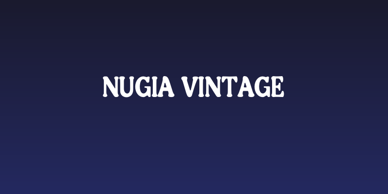Nugia Vintage Social Header