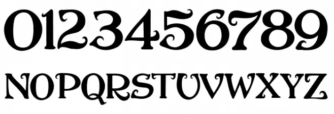 Nugie Romantic Font OTHER CHARS