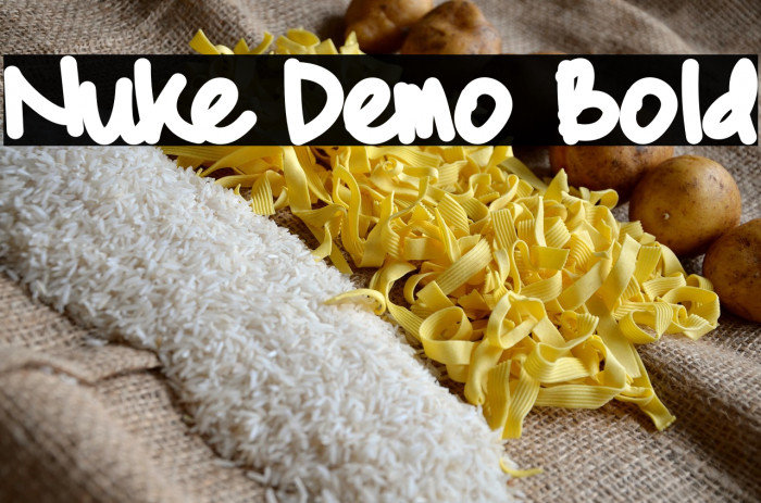 Nuke Demo Bold Example 2