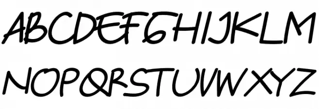 Nuke Demo Italic Fuentes MAYÚSCULAS