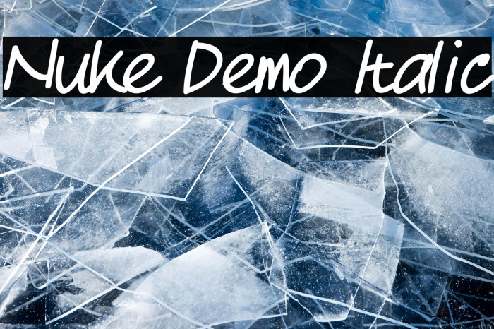 Nuke Demo Italic Example 1